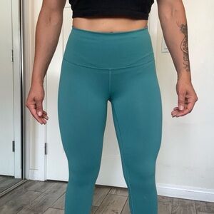lululemon athletica Teal High-Rise Leggings